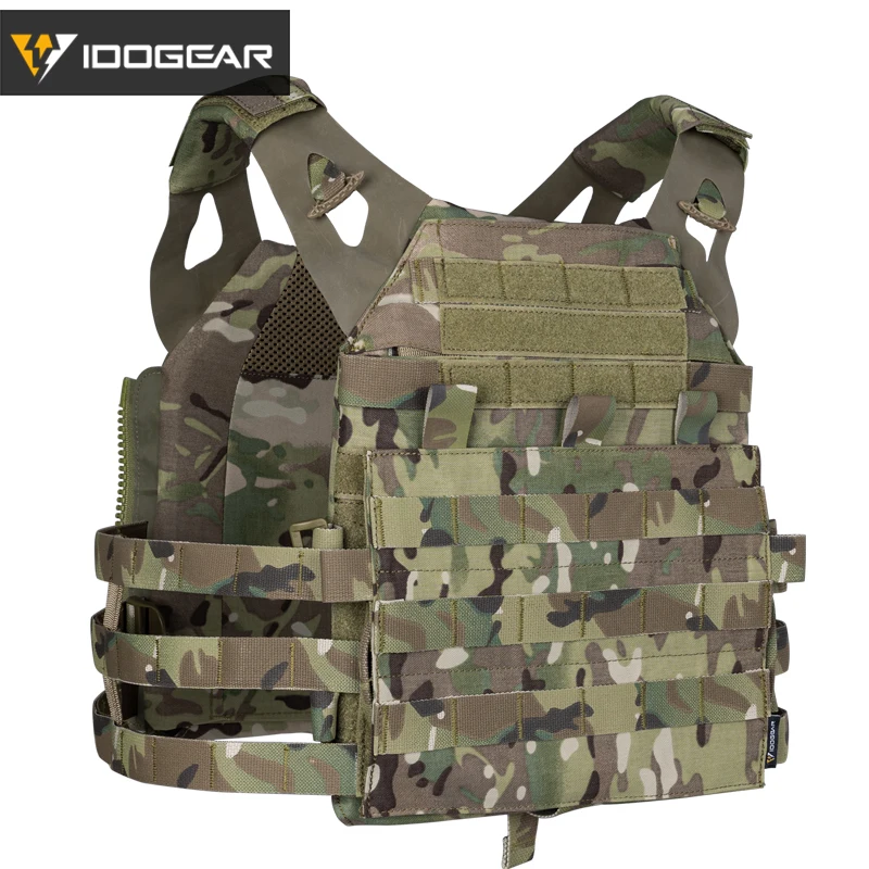 

IDOGEAR Tactical JPC 2 Vest Armor Jumper Plate Carrier JPC 2.0 Molle Hunting Paintball Plate Carrier 3312