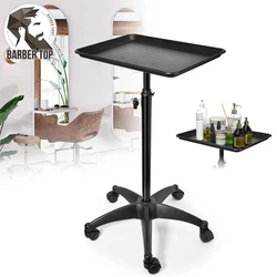 Présentoir de tatouage en aluminium de qualité supérieure, chariot de rangement pour outils de coiffeur, roulettes, fournitures de salon de coiffure