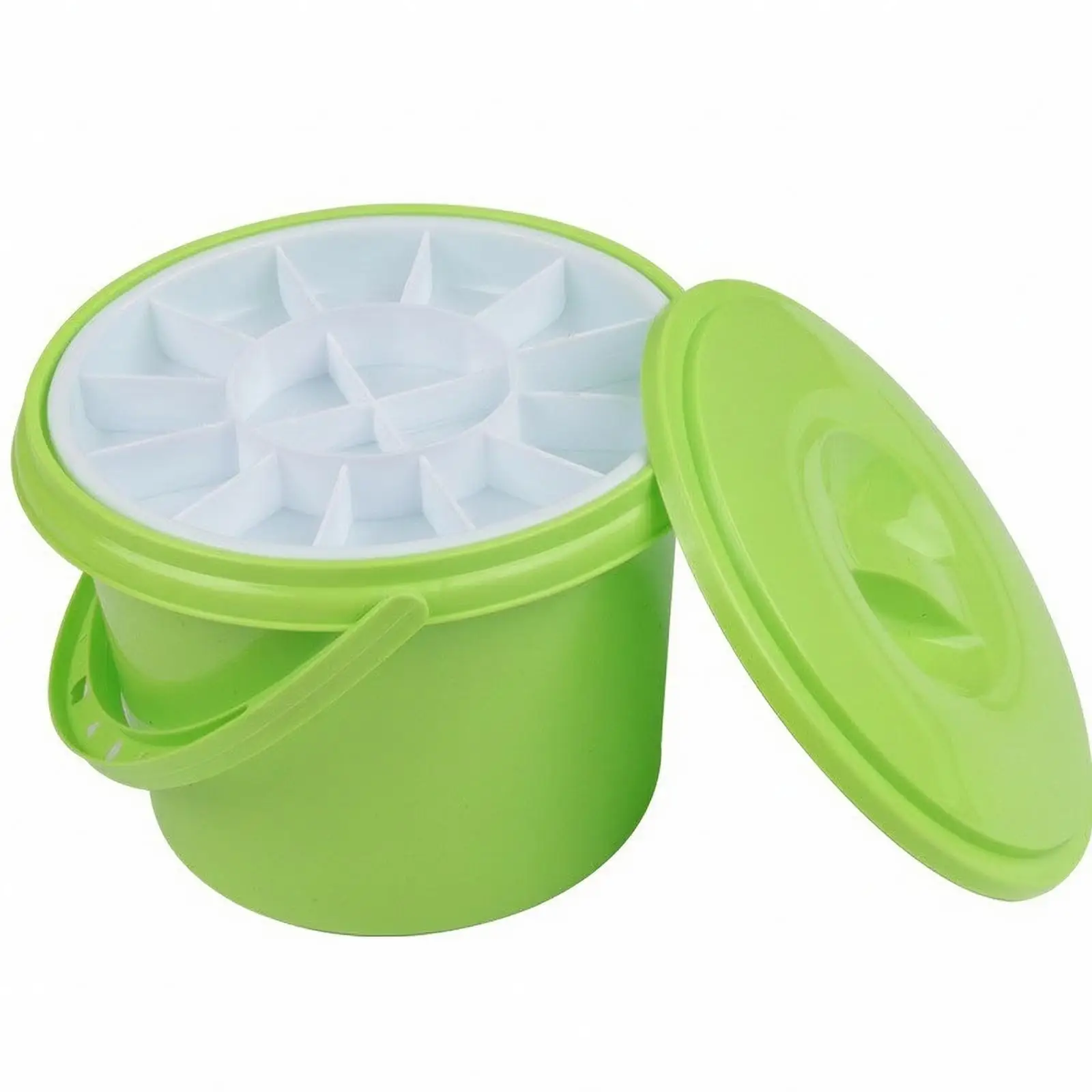 Collapsible Brush Rinse with Lid Compact Silicone Folding Art-Rinse Paint Brush Washer Lightweight