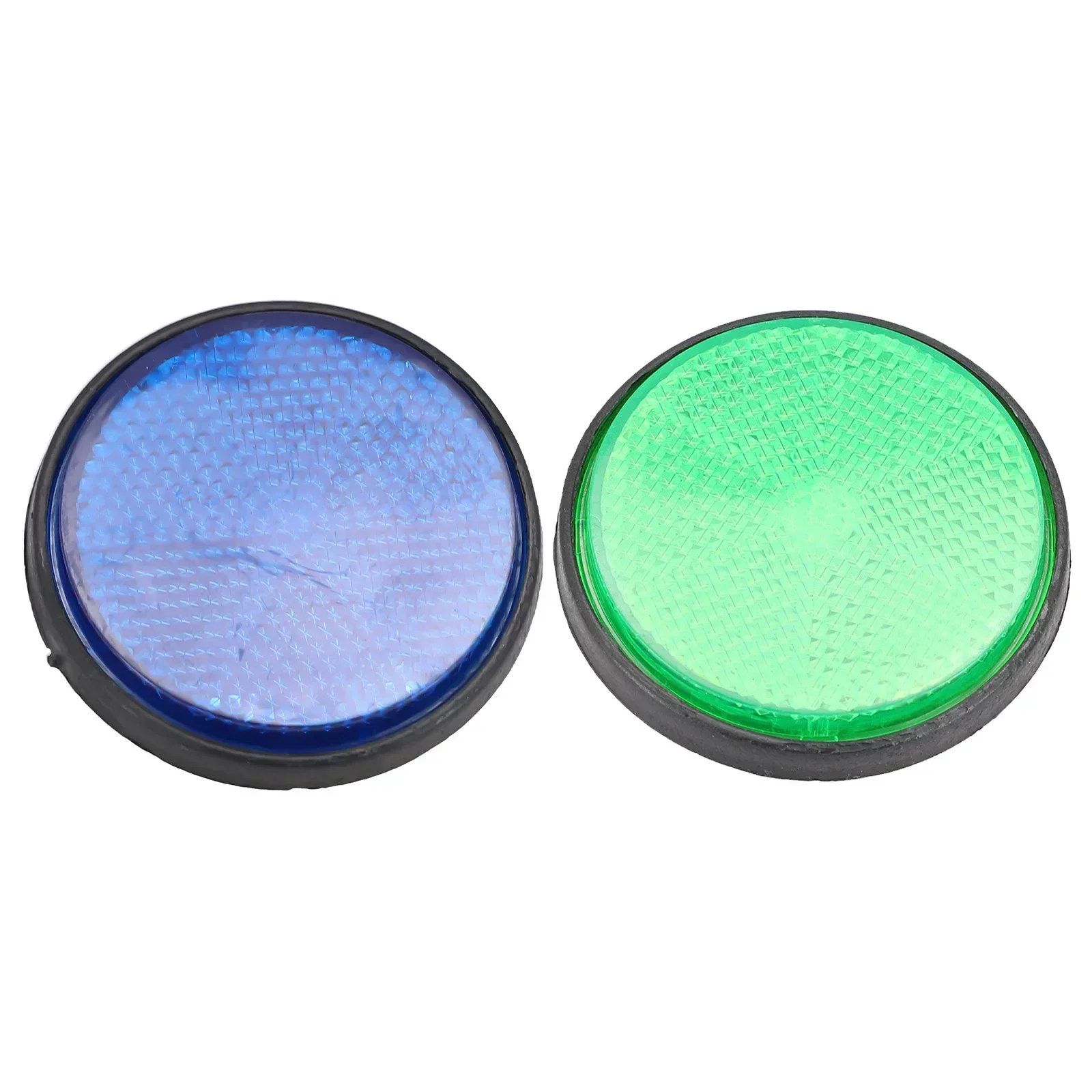 6 cm Auto Runde Auto Reflektierende Streifen Warnung Aufkleber Runde Mountain Road Bike Felge Warnung Reflektor