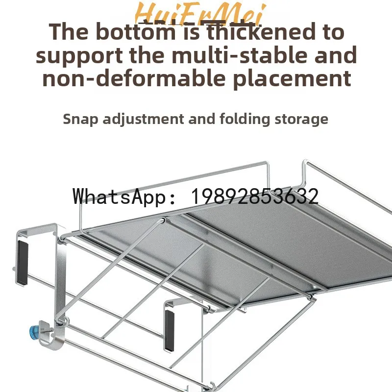 Z7 foldable countertop rack cabinet door kitchen hanging table board storage auxiliary table