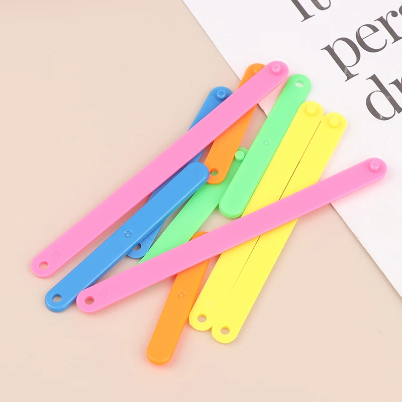 10/20/50Pcs Colorful Interlocking Polygon Bars Montessori Math Learning Toy Angle Learning Stick Toddler Gifts