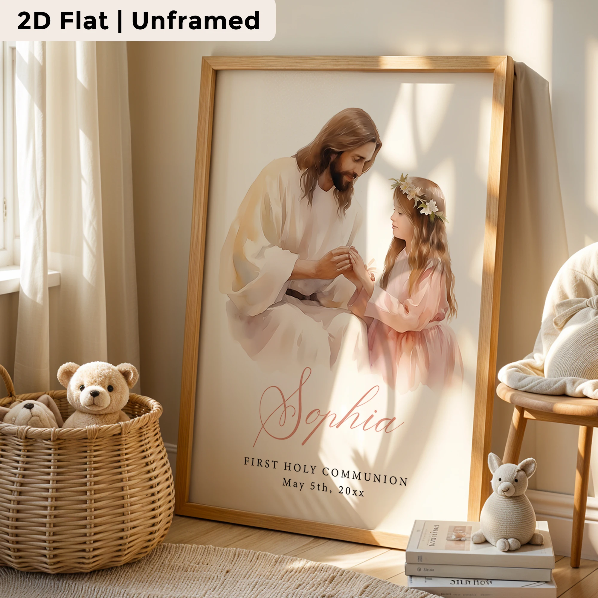 Personalized Custom Name Christian Blessing Wall Art Print Picture Canvas Poster Painting For Living Room Home Decor Gift