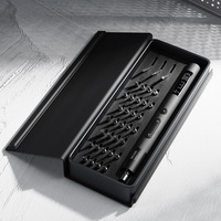 36-in-1 Tool Kit Precision Electric Screwdriver Set with LED Screen Mini Rechargeable Battery Power Repair with 0.3N.m Leather