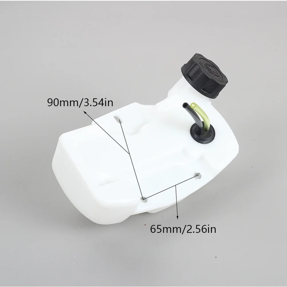 Lawn Mower Fuel Container Compatible with Two-Stroke and Four-Stroke Engines Optimized for Smooth Oil Dispensing