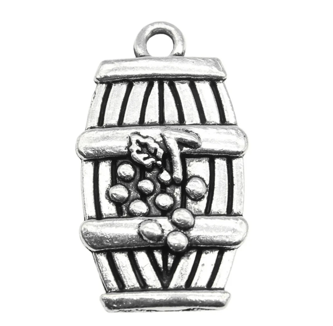 

10pcs 25x14mm Zinc alloy metal tibetan silver plated charm T0723 for jewelry making