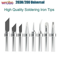 Wrcibo Universal 200 Soldering Iron Tips High Frequency Heating Core For Quick 203H/204/204H/ Welding Station Replacement Parts