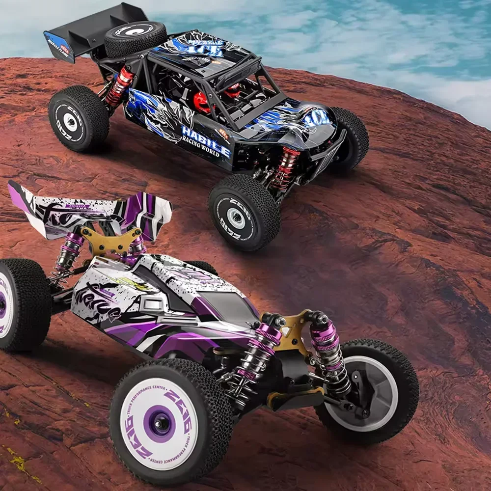 Toyhome Wltoys 2.4G 55km/h High Speed RTR 4wd Climbing RC Car 124019 1/12 Remote Control car Off-Road Drift Car for kid gifts