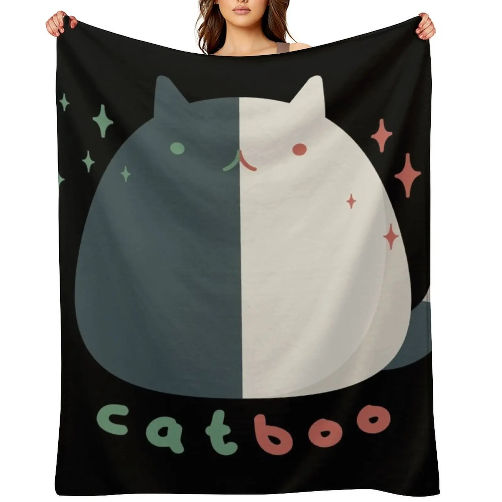

Ranboo cat Throw Blanket Nap Blankets For Baby Flannel Fabric For Decorative Sofa Blankets