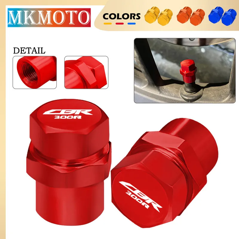 

Motorcycle Wheel Tire Valve Stem Covers Air Port Caps For Honda CBR250R CBR300R CBR500R CBR650R 650F CBR600RR 1000RR 929RR 954RR