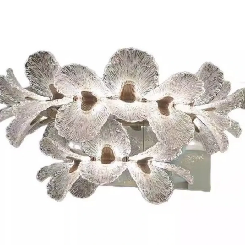 

French light luxury flower living room designer high-end new modern dining room bedroom princess room