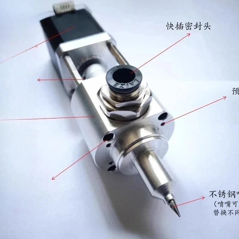 

Ceramic Clay Concrete Bio-ink Battery Slurry Direct Writing 3D Printer Screw Extruder Extrusion Head