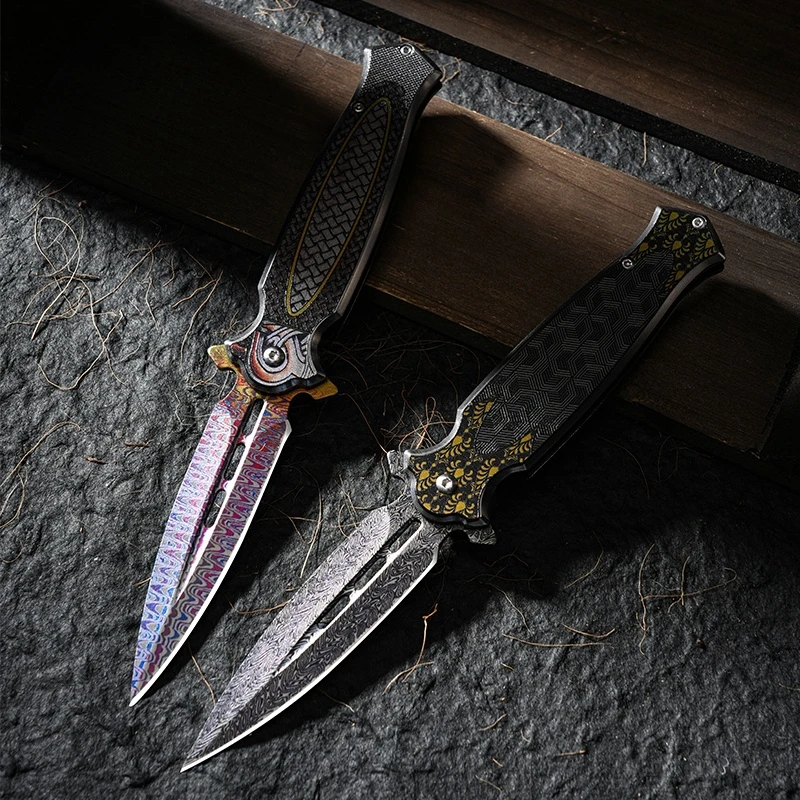 Outdoor Folding Knife, Portable Outdoor Knife, High Hardness Multifunctional Folding Knife