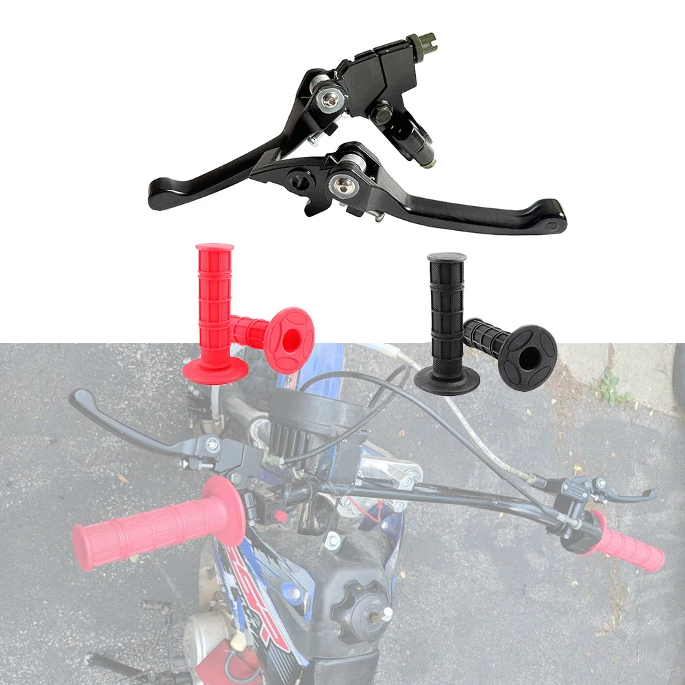 

1 Pair 22mm 7/8" Aluminum Folding Brake Clutch Lever Handlebar for 50cc 110cc 125cc 140cc 160cc 200cc Pit Dirt Bike Apollo Parts