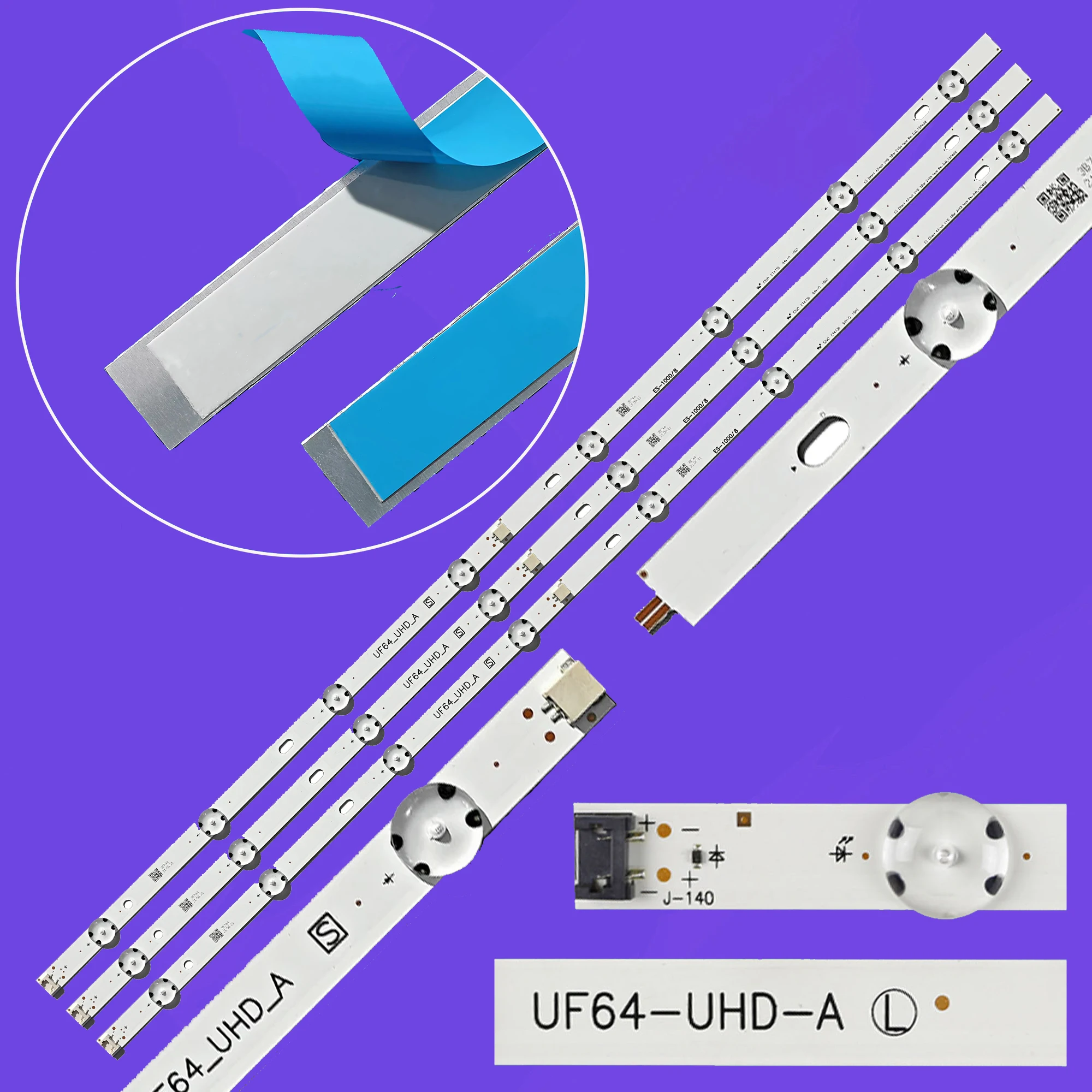 LED Backlight Strip For 43LH6047 43LH605T 43LH609V 43LH615V 43LH630V 43LH6420 43LH6600 43LH6610 43LH6680 43LJ510T 43UH610A