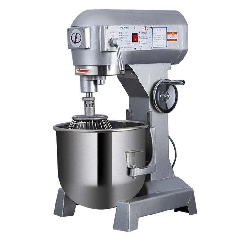 Stainless Steel Horizontal Dough Mixer 30L Commercial Cake Egg Pizza Dough Mixer Machine