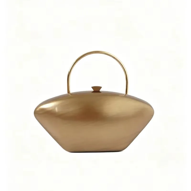 Marble Pattern Acrylic Dinner Bag Chain Fashion Clutch Bag High-End Small Square Bag