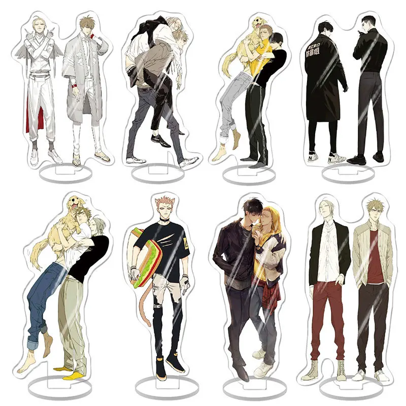 Acrylic Figure Stand Model Toys, 19 Days, Hetian Jian Yi, Anime Character, Desk Decoration, Cosplay, Keychain Gifts, New, 15cm