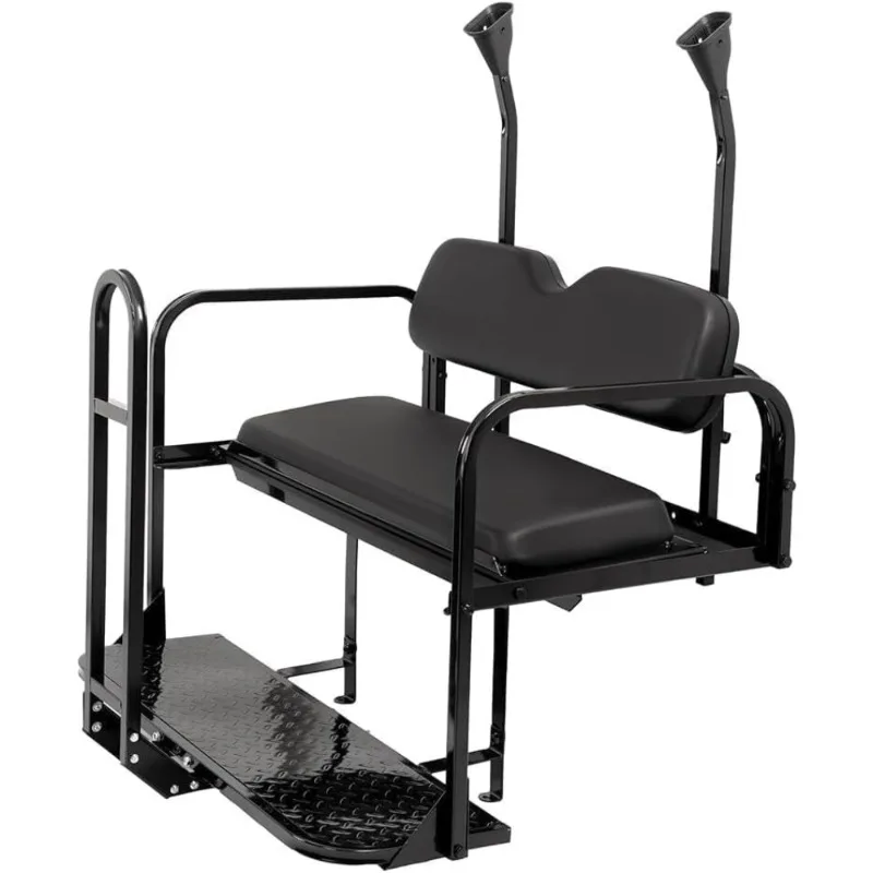 

Flip Folding Rear Seat Kit with Grab Bar Roof Support for Club Car Precedent Tempo Onward