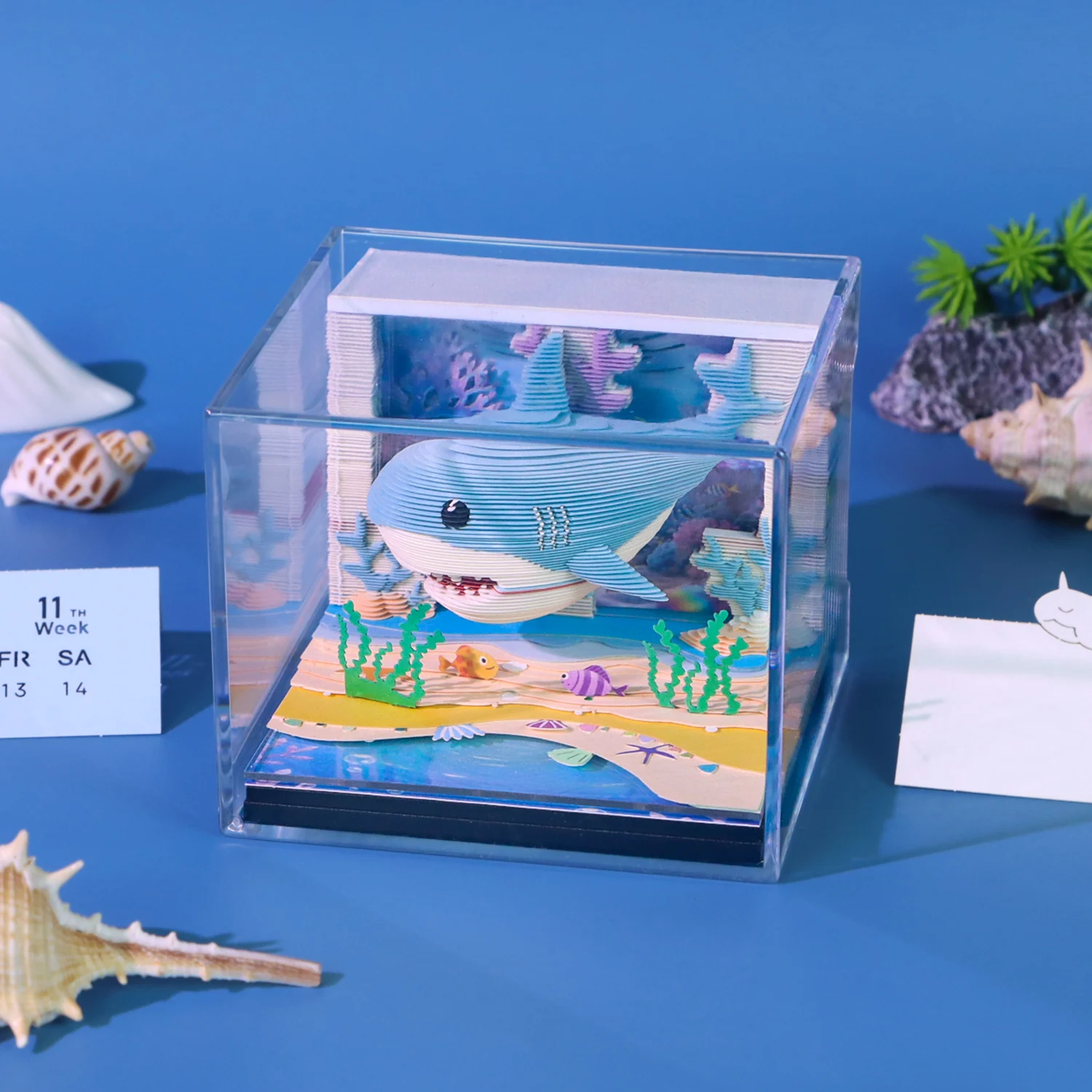 LED 조명이 있는 귀여운 3D 상어 - 238페이지  - Office Lighting Decor 리뷰 및 가격