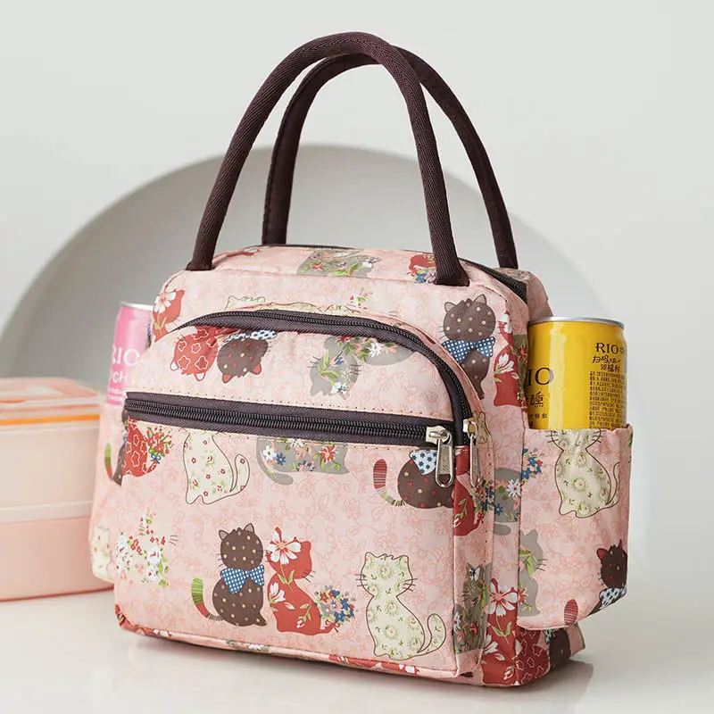 

Handbag Women's Bag Lunch Box Bag Waterproof Bento Package Oxford Cloth Handbag