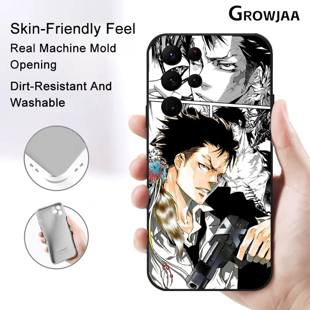 Katekyo Hitman Reborn Phone Case For Samsung Galaxy S25 S24 S22 S23 Ultra S21 S20 Plus 5G Protective Silicone Funda