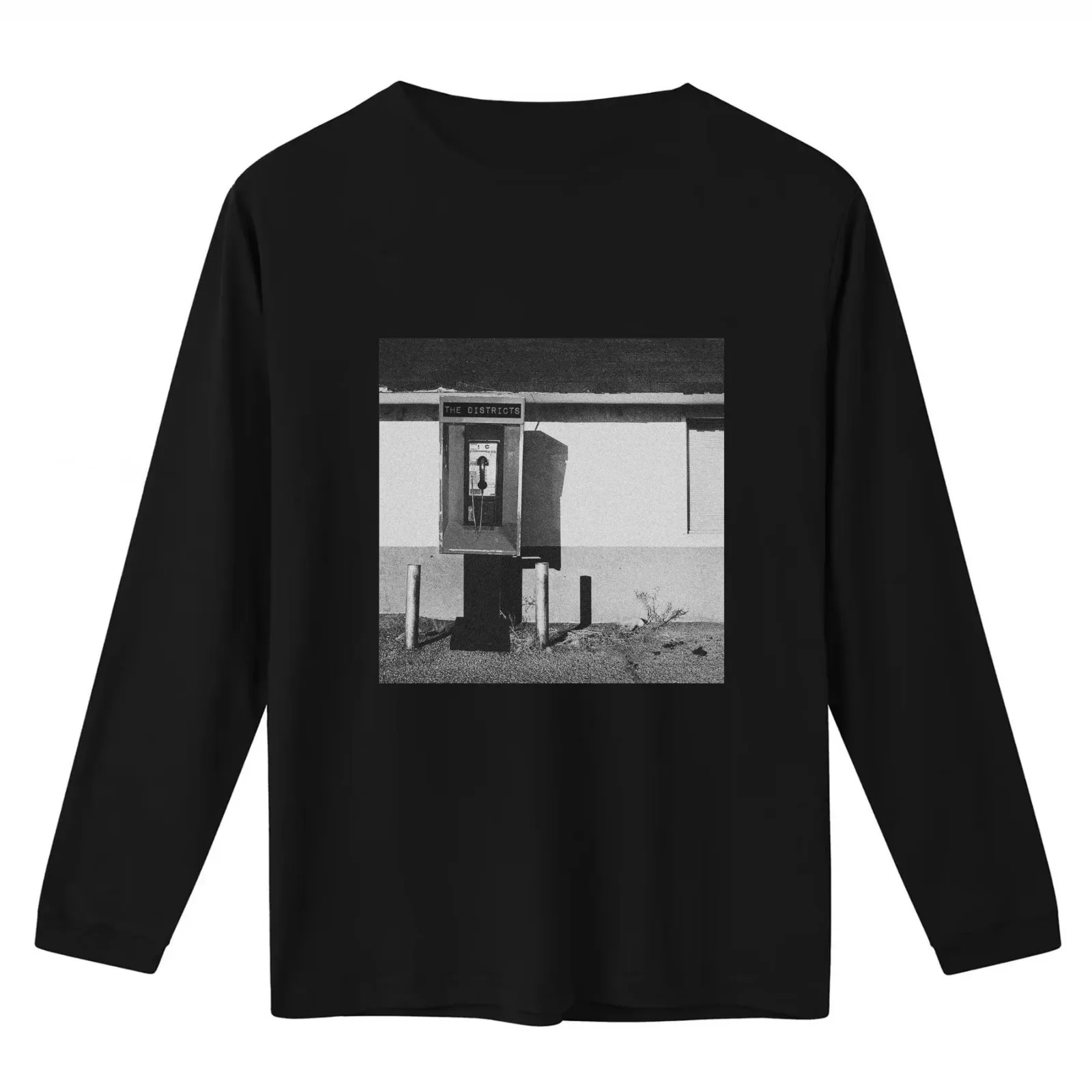 The Districts - Telephone Album Redesign T-Shirt Summer Casual Cotton Tee Oversized Streetwear Tops Vintage Graphic Print