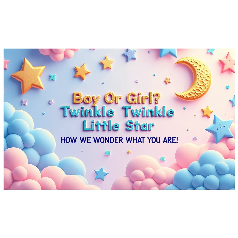 Decoration Twinkle Starry Sky Decorative Twinkle Night Banner Decoration Customizable Celebration Event Decoration For Party