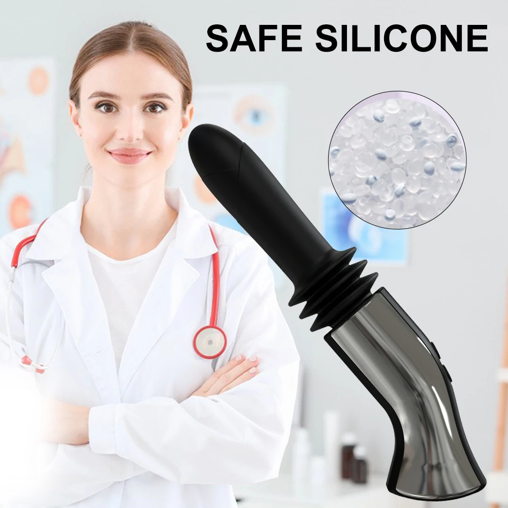 Sex Machine Telescopic Dildo Vibrator Automatic Massager G-spot Thrusting Retractable Female Masturbator Adult Sex Toy For Women