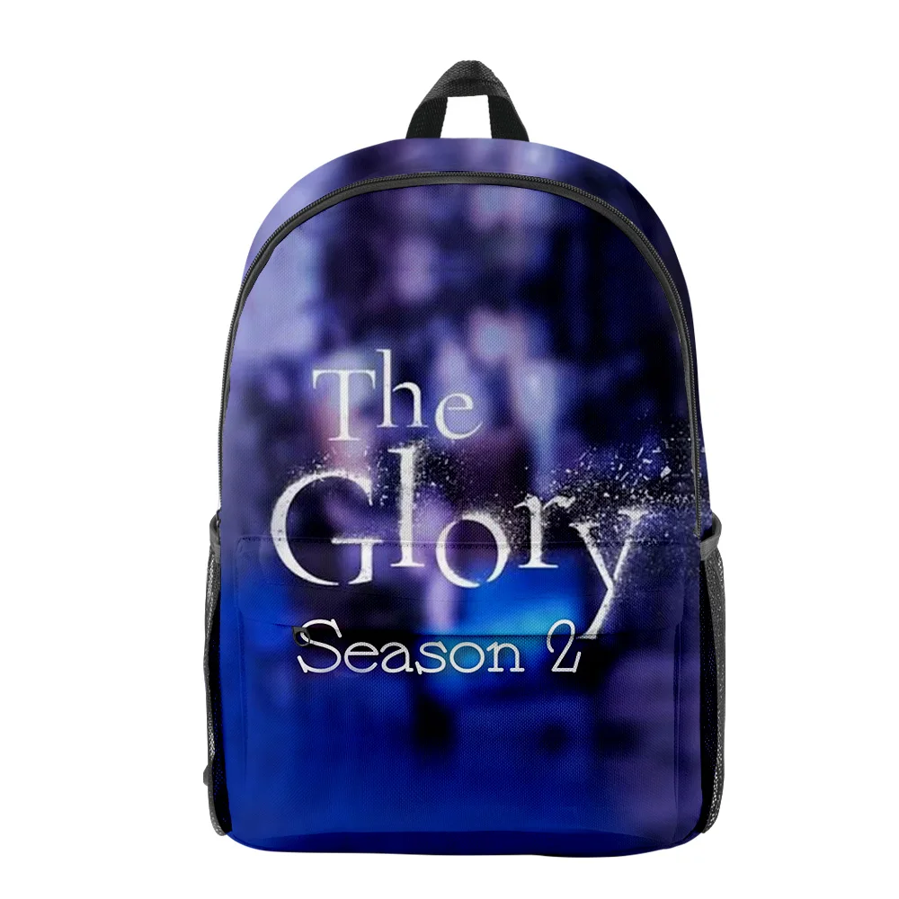 

Классические популярные рюкзаки для ноутбуков The Glory Kdrama Pupil, водонепроницаемые оксфордские рюкзаки с 3D принтом для мальчиков и девочек, дорожные рюкзаки