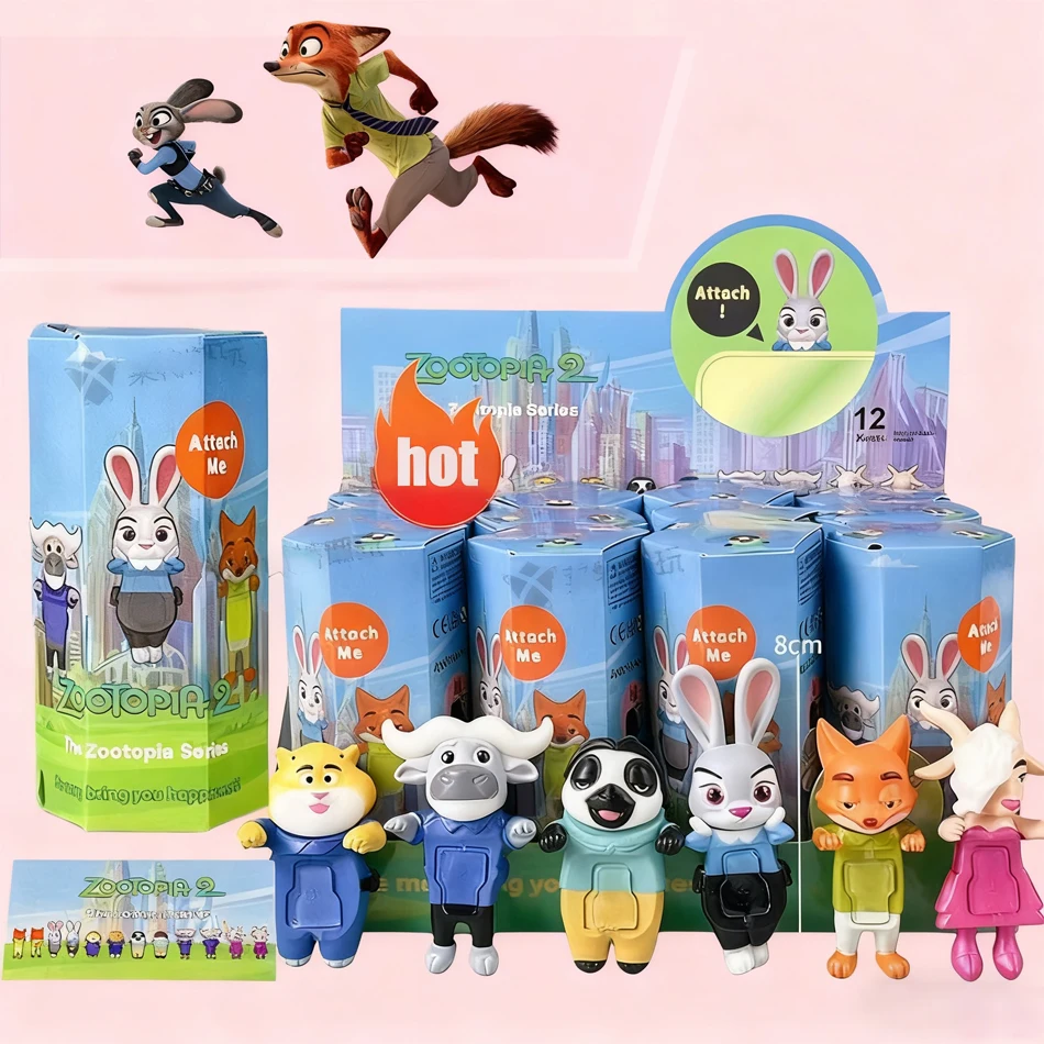 

Zootopia Judith Nick Модная слепая коробка в подарок, модель игрушки, аниме, коллекция ручной работы, орнамент, новинка, 2022.