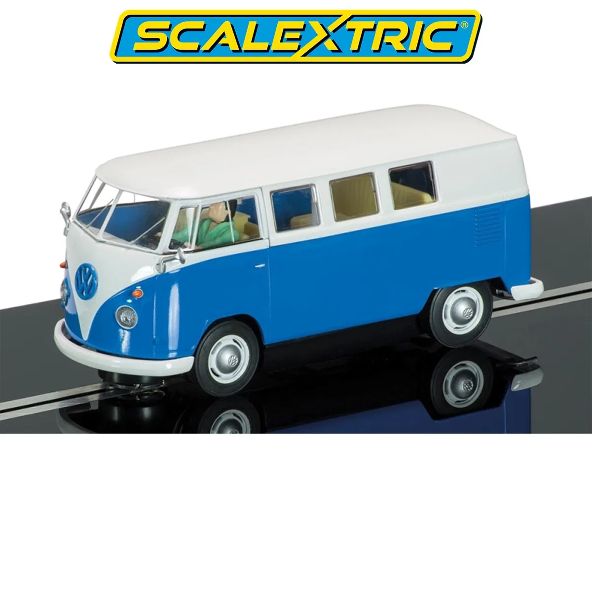 Scalextric Slot Car 1:32 C3395 / C3670 VW Camper Van Type 1b / C3645 VW Panel Van T1b Chuck Iverson