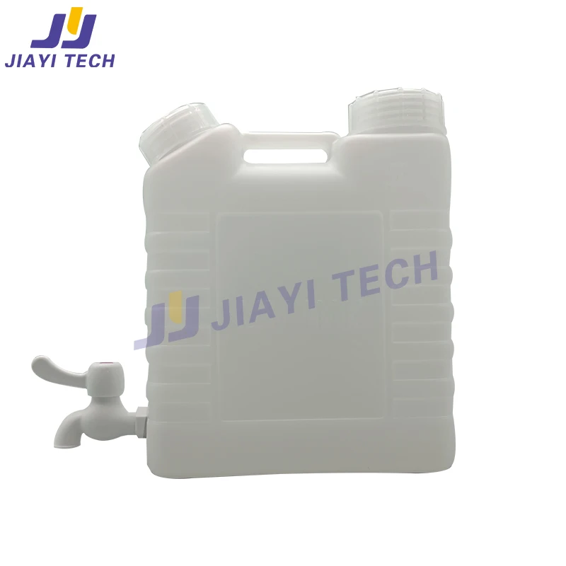 5L Printer Ink Tank Double Cover Large Ink Cartridge Universal Printer Ink Tank Waste Ink Bottle with Ink Outlet Valve