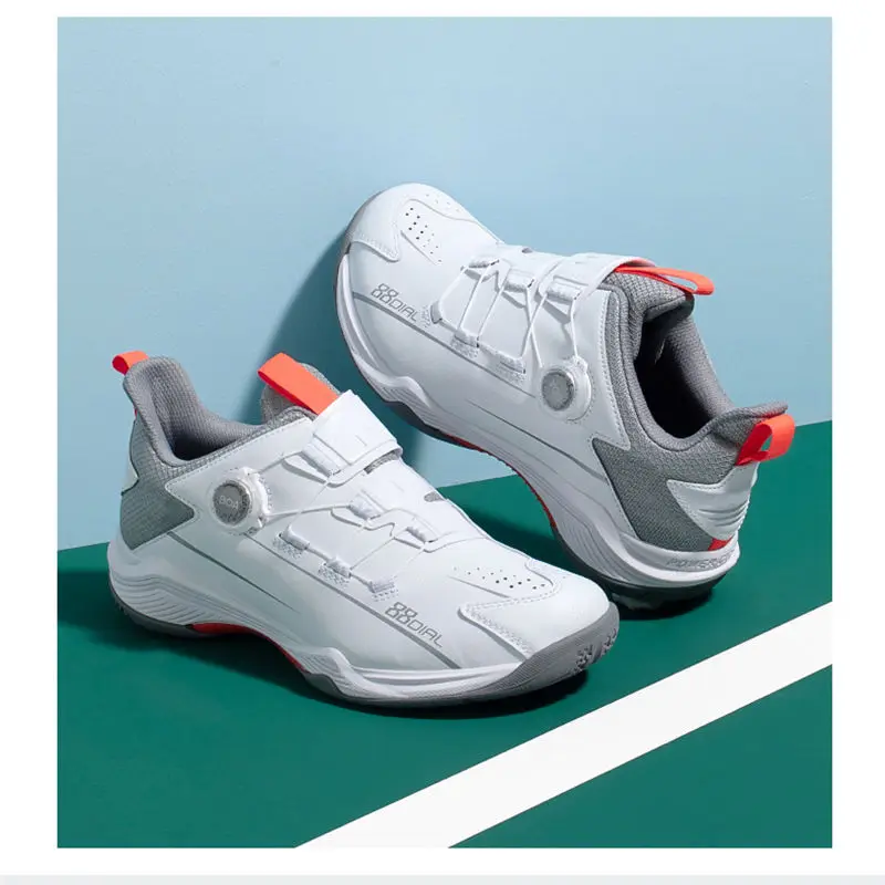 

New professional badminton training shoes Non-slip men's and women's volleyball sneakers Sports table tennis practice shoes