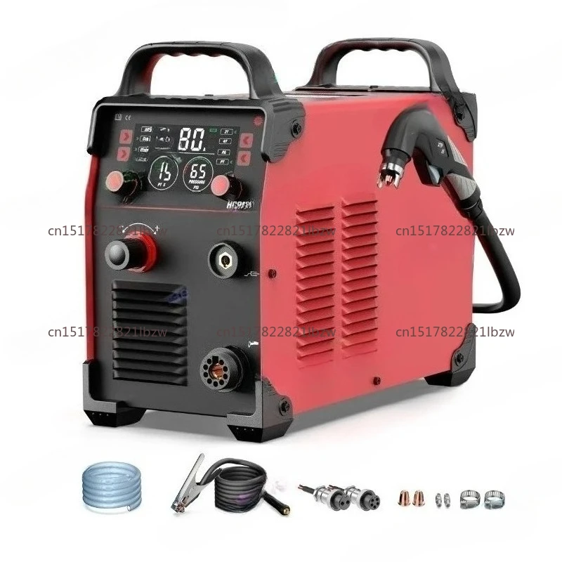 CNC Pilot Arc  Cutter HC8000 80Amps Blow Back Non-HF Cutting Machine with Digital Screen, Torch Height Control Enabled