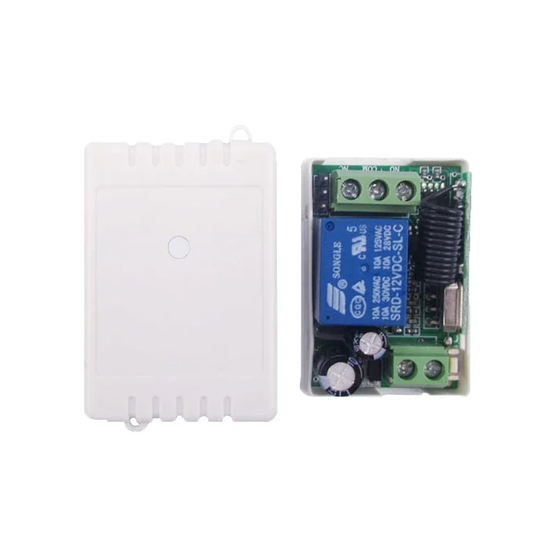 

Learning Code12V 433Mhz Wireless Single Channel Remote Control Switch Universal RF Receiver For Lighting