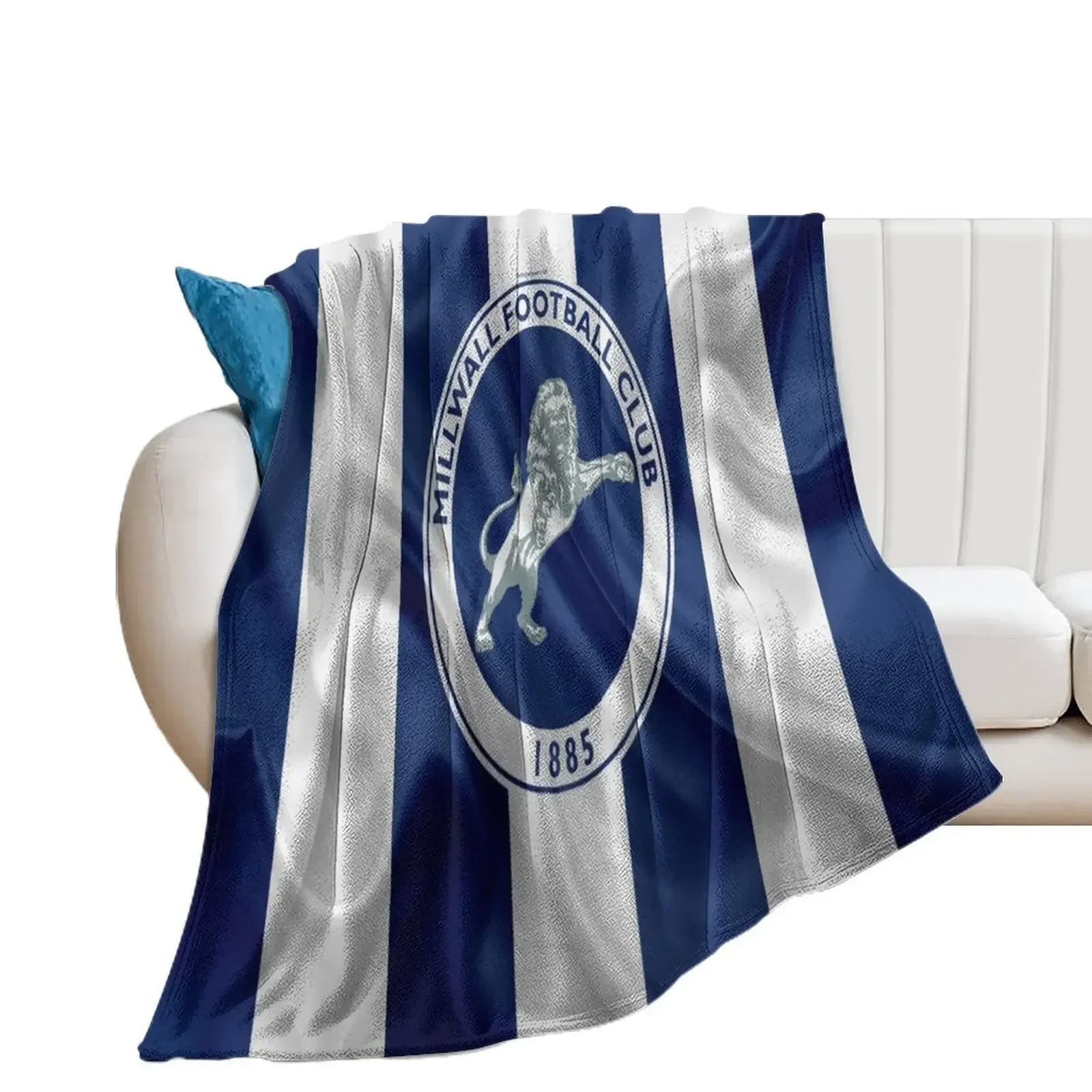 MILLWALL FBC Throw Blanket wednesday Hair Blankets