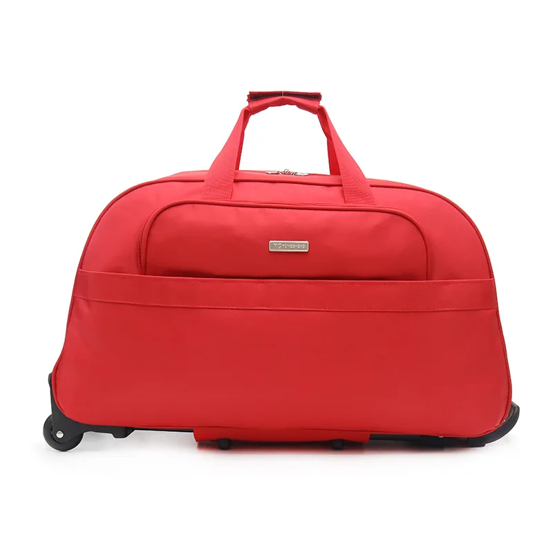 Imagem -06 - Trolley de Curta Distância para Homens e Mulheres Duffels de Viagem à Prova Dágua Bagagem Portátil Masculina Rolo de Embarque Dobrável Bolsas de Haste