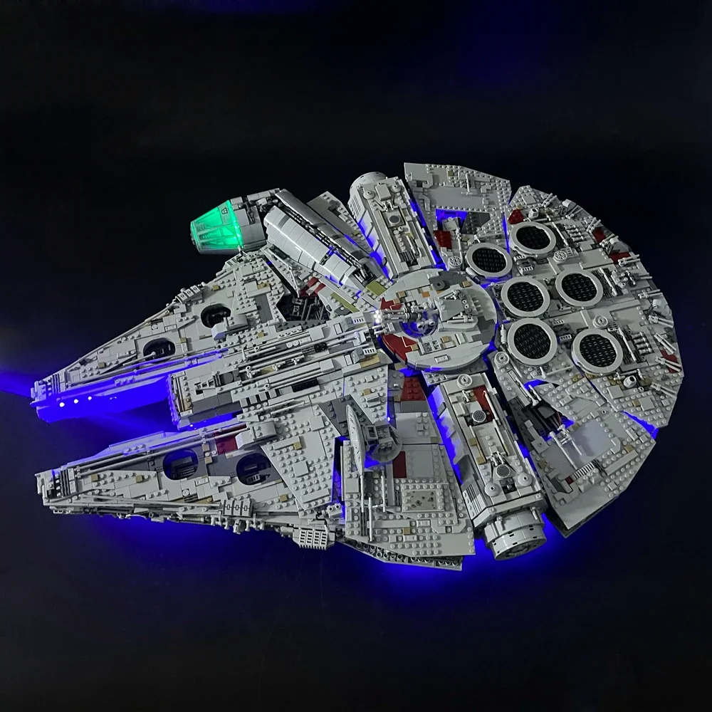 LED Light For Millennium Ship 75192 Building Blocks Remote Control Lamp (Not Include Building Blocks) Christmas Birthday Gift