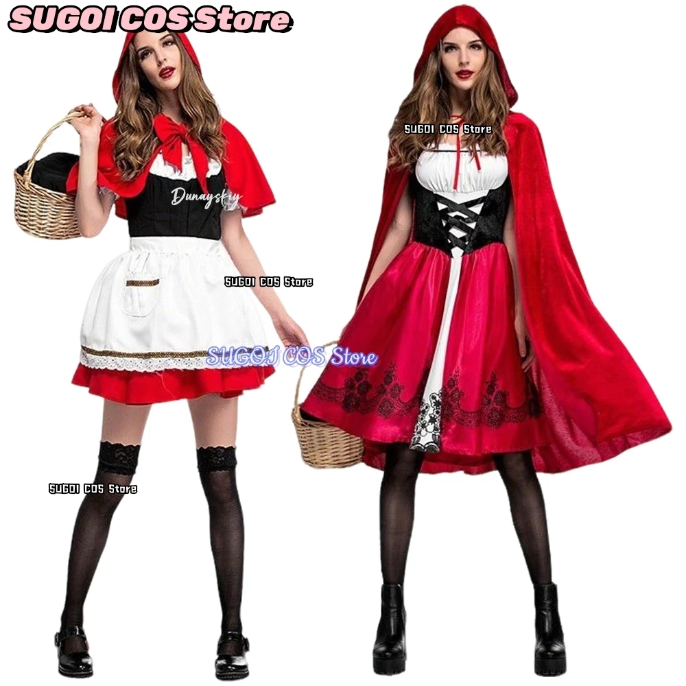 ハロウィン赤ずきんちゃんコスプレ衣装女の子人格コスプレゲーム制服ハロウィンステージパフォーマンス服