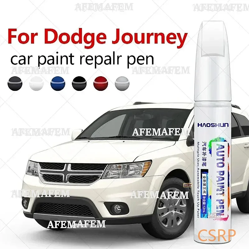Paint Repair Pen Touch Up Scratch Remover DIY Auto Accessories Black White Grey Gold Red Blue For Dodge Journey 2009-2020 JC