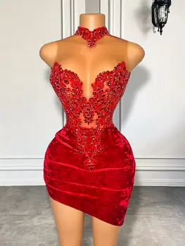 8 best sales Vestidos vermelhos de aniversário para mulheres - №4