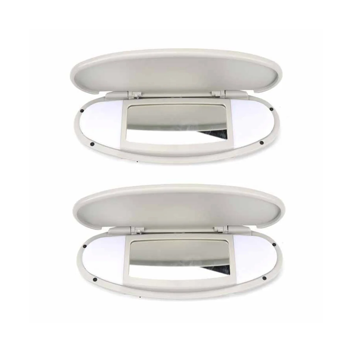 Car Sun Visor Mirror Cover Makeup Mirror Cover 51167361833 for BMW MINI Cooper R55 R56 R60 2007-2014 F55 F56