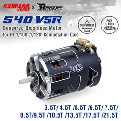 Surpasshobby Rocket 540 V5R Sensored Brushless Drift Racing Motor for 1/10 1/12 1/14 RC Car Competition Modified Spec Truck