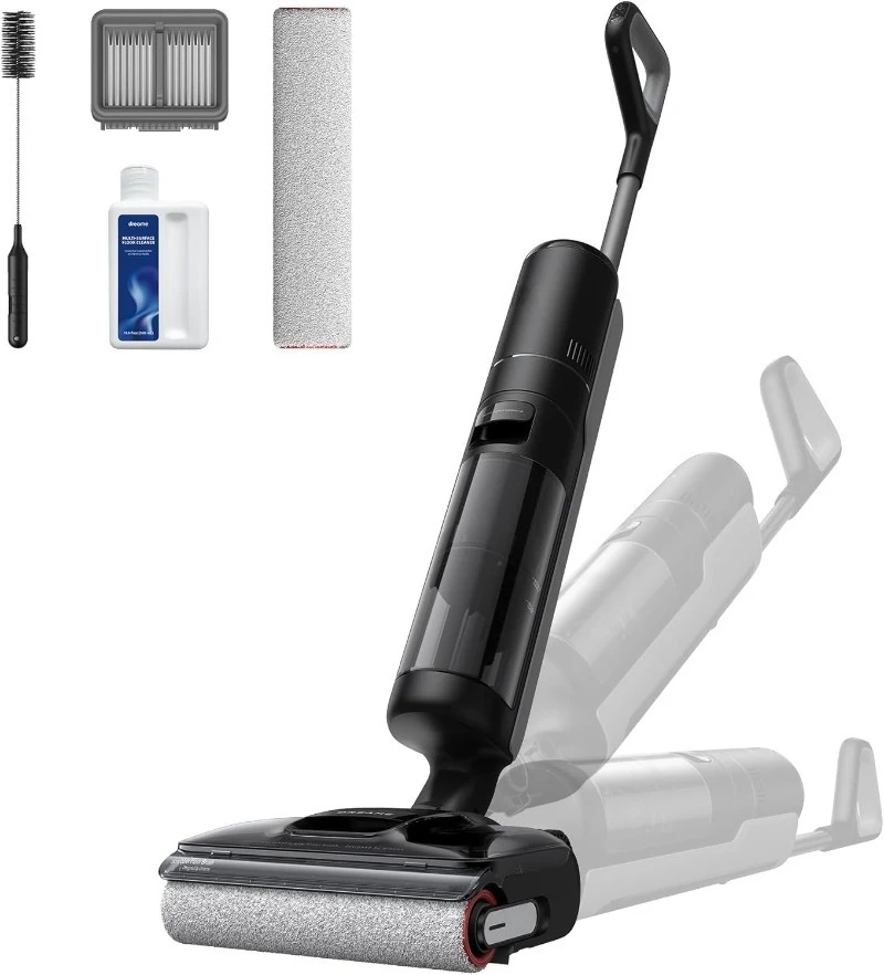 H12 Pro Wet Dry Vacuum Cleaner, 0 Cordless Vacuum Mop All-in-One for Hard Floors, 180° Lie-Flat Floor Cl