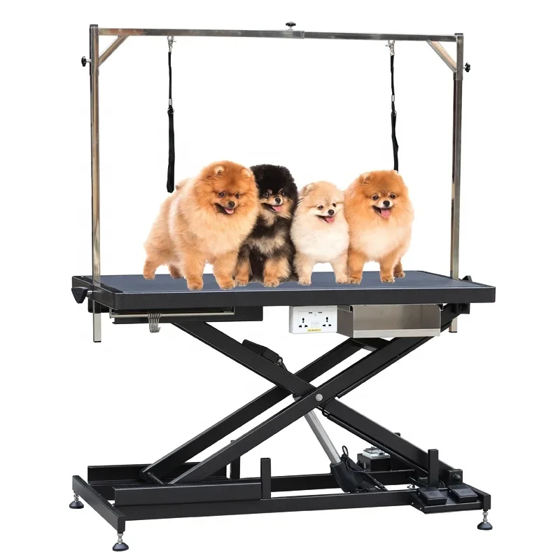 

Dog Grooming Salon Table Manufacturer Storage Setting Current Overload protection Dog Grooming Salon Multi-color Option New