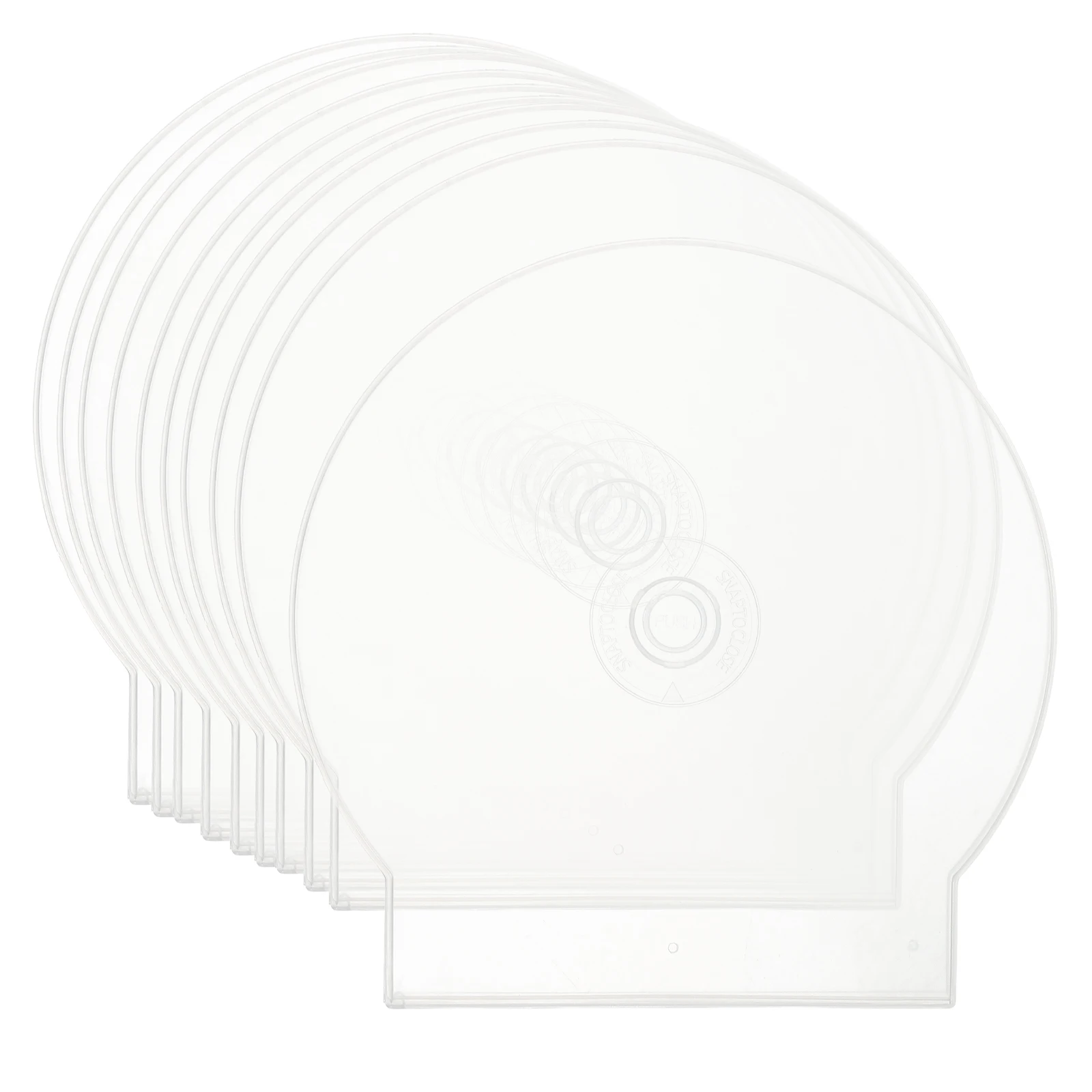 

20pcs CD Case Clam Shell Disc Jewel Blank Dvd Storage Hard Plastic Protection Clear Stylish Design Versatile Use Protective