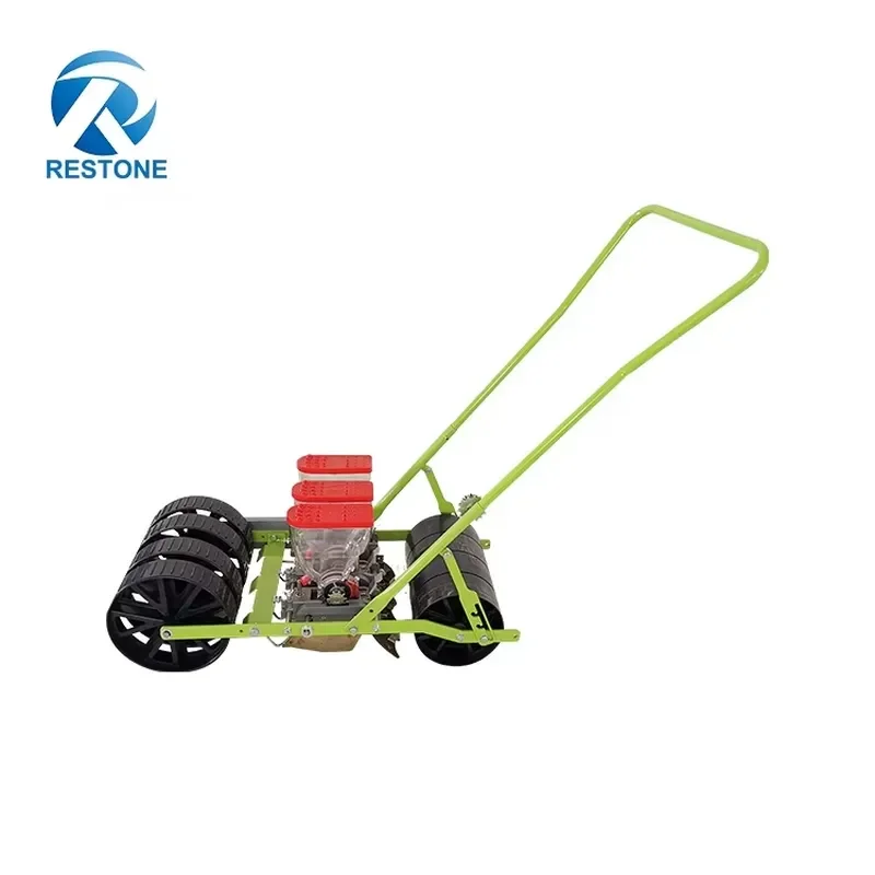 Manual Vegetable Seeder Multi Functional Hand Push Planter Efficient Planting Tool for Small Home Garden Farming Equipment