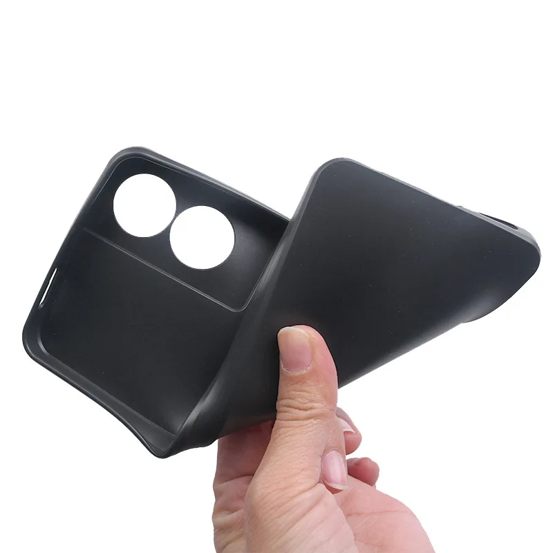 Anti-knock Sot Black TPU Phone Case For TCL 505 Case Bumper Silicone Shell For Fundas TCL 505 T509K T5094 Back Cover 6.75\