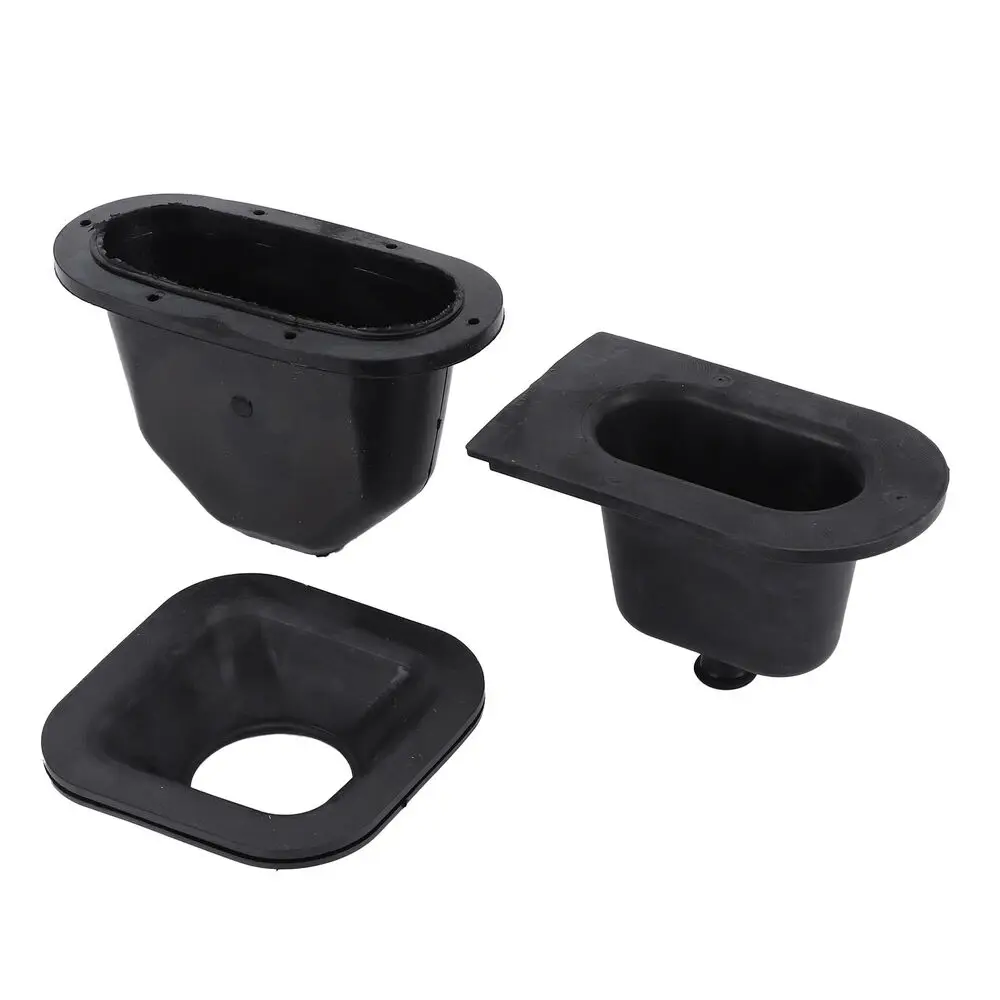 New 3PCS GEAR & HANDBRAKE LEVER RUBBER BOOT GAITER KIT DA2466 Fit For LAND ROVER SERIES 2A & 3